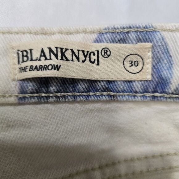 Blank NYC Botanical The Barrow Cut Off Shorts Womens 30 Boho Festival Nature - Picture 2 of 13